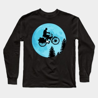 Pee Wee Merry Christmas Moon Long Sleeve T-Shirt